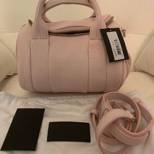 Alexander Wang Rockie in Gunmy pink color.
